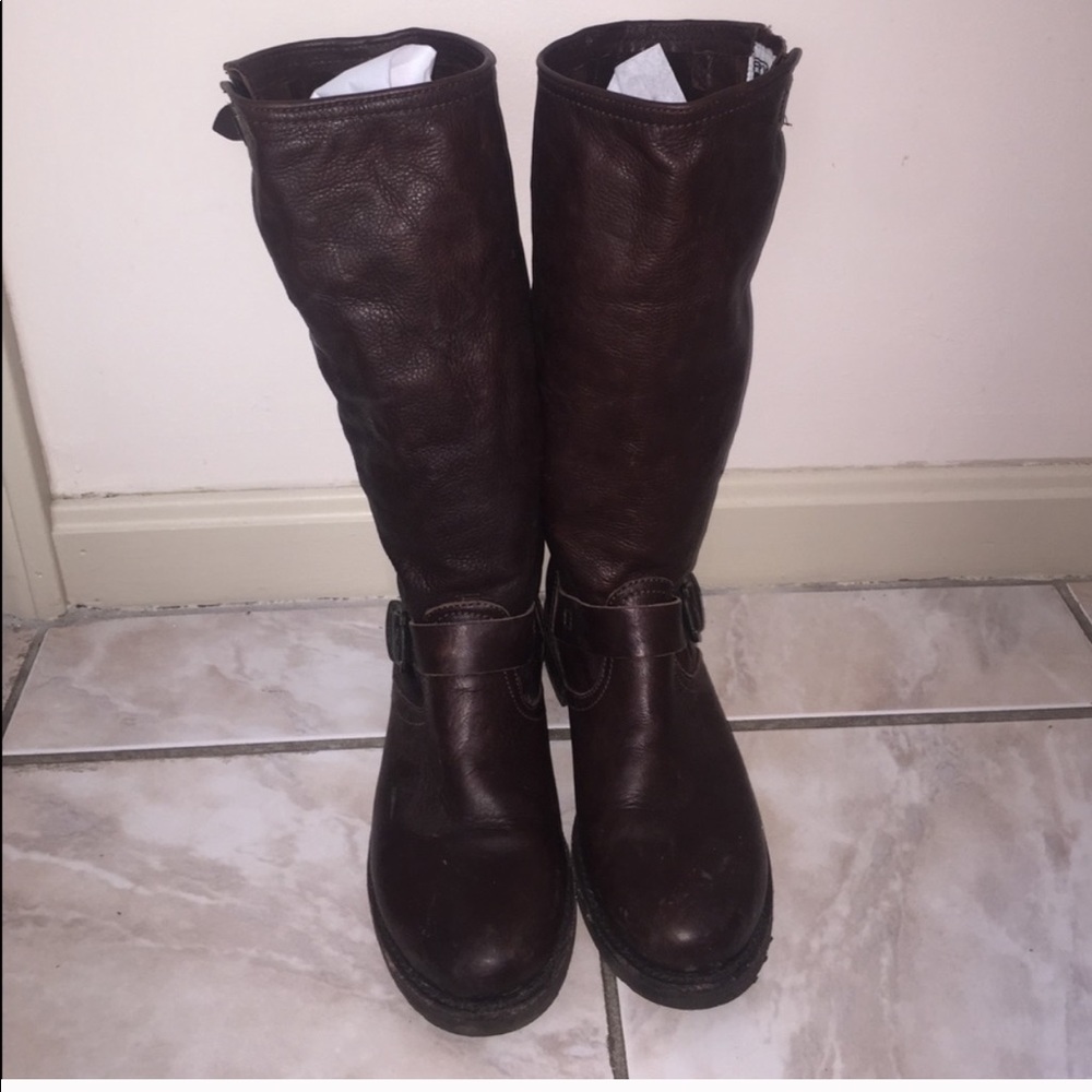 Frye Veronica Slouch in Brown